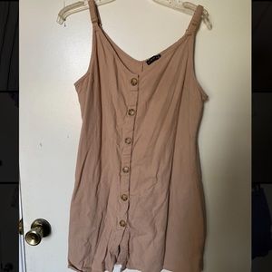 Super cute button  up dress